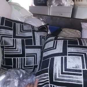 Set of four couch pillows